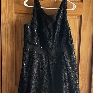 Beautiful black cocktail dress